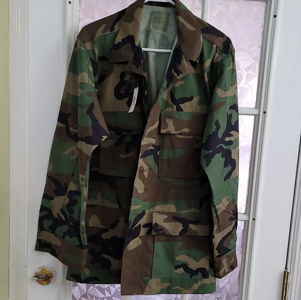 Military Camouflage BDU Shirt - Picture 1 of 5